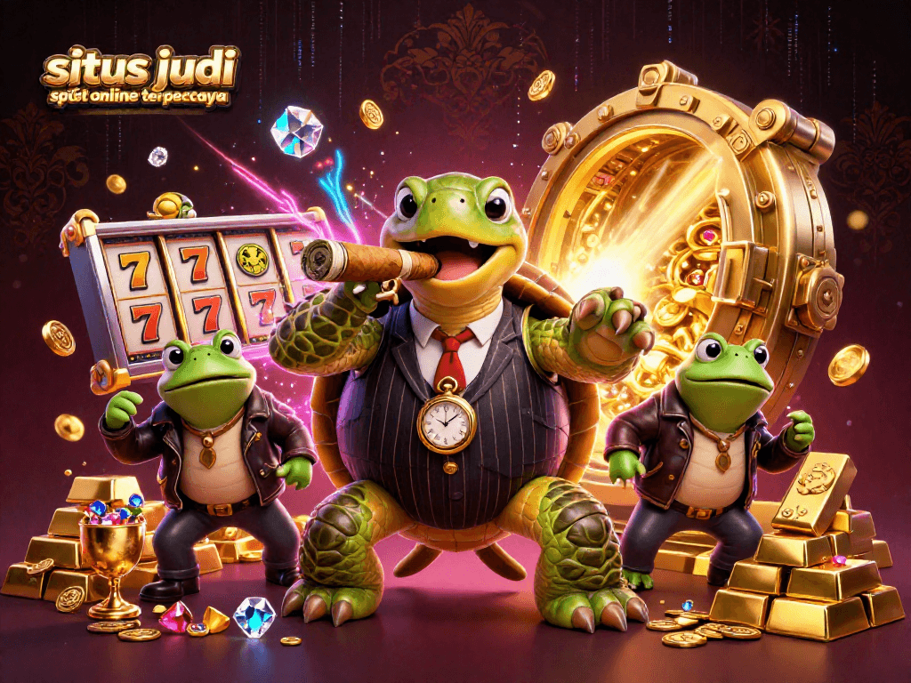 Experience thrilling excitement with situs judi slot online terpercaya featuring vibrant characters and dynamic game elements.