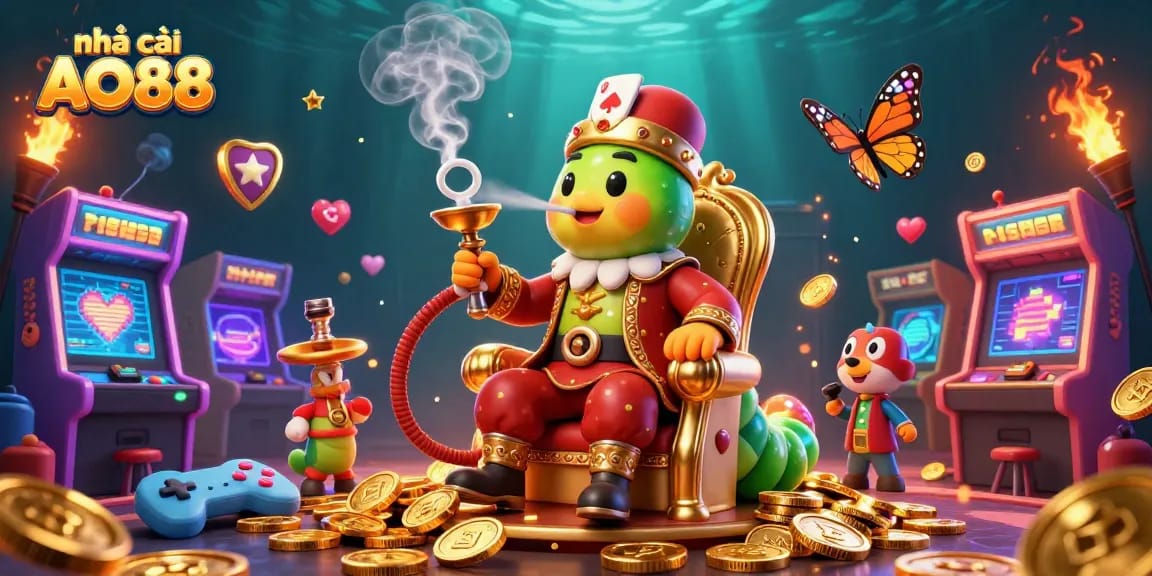 Experience the vibrant games at nhà cái AO88 with dynamic characters and exciting casino elements.