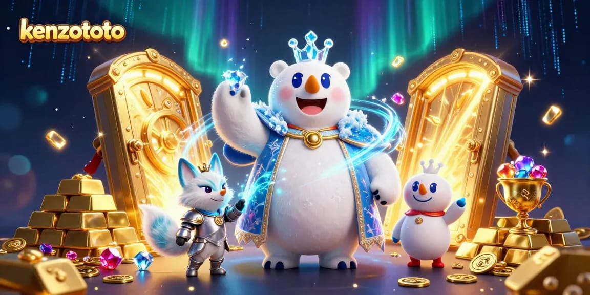 Kenzototo offers an engaging experience with 4D Macau lottery games amidst treasures and vibrant graphics.