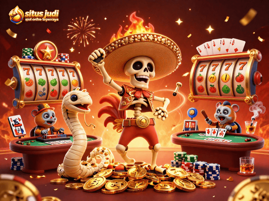 Berjudi di situs judi slot online terpercaya dengan slot, jackpot, dan momen kemenangan