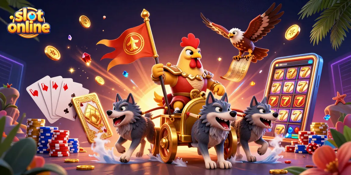 Putar slot online dengan simbol keberuntungan dan jackpot yang menakjubkan