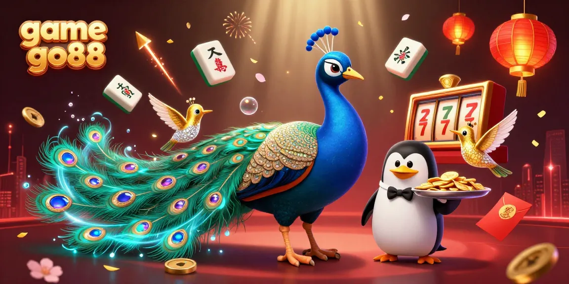 Experience the thrilling game go88 with vibrant casino elements and dynamic 3D characters.
