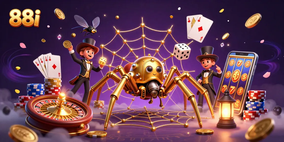 Engage with 88i’s thrilling games in a dazzling 3D casino world filled with excitement.