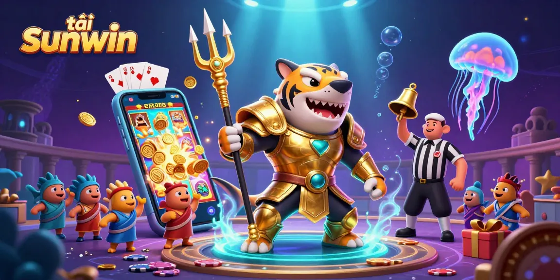 Play the tải sunwin game to enjoy thrilling underwater casino adventures.
