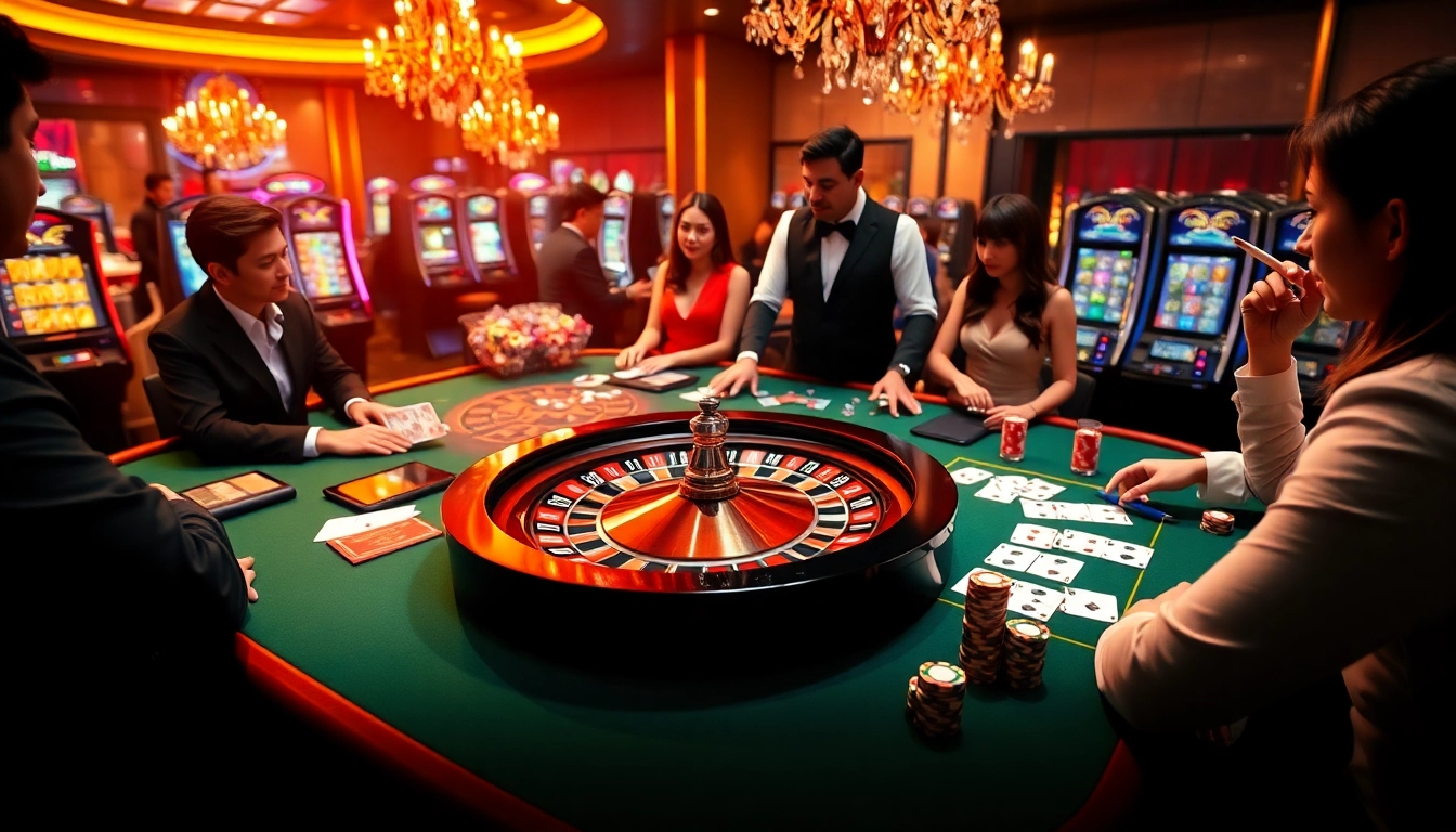 Experience the excitement of đăng nhập shbet at a luxurious casino table with poker cards and vibrant chips.