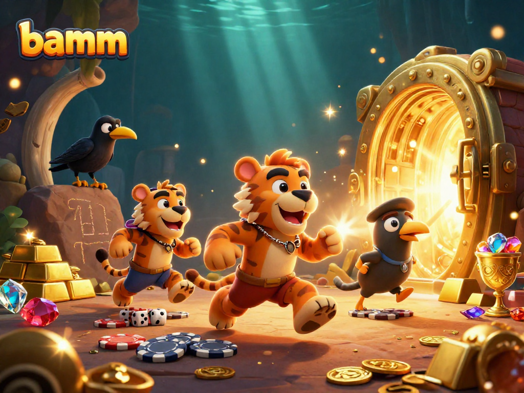 Join the fun at bamm's unique prehistoric casino with vibrant treasures and classic games.