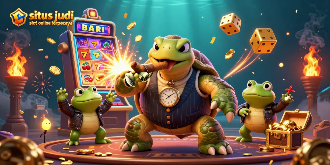 Experience excitement at situs judi slot online terpercaya with a jackpot explosion of coins and vivid casino action.