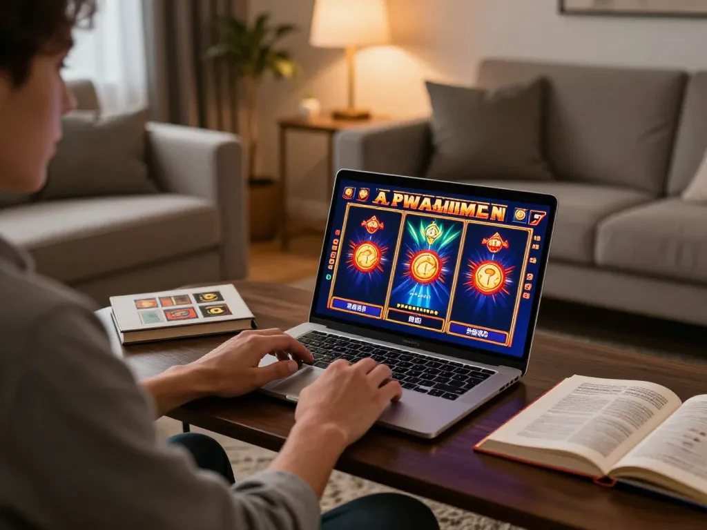 Play slot games on 789win while enjoying a cozy home gaming setup with strategy notes.