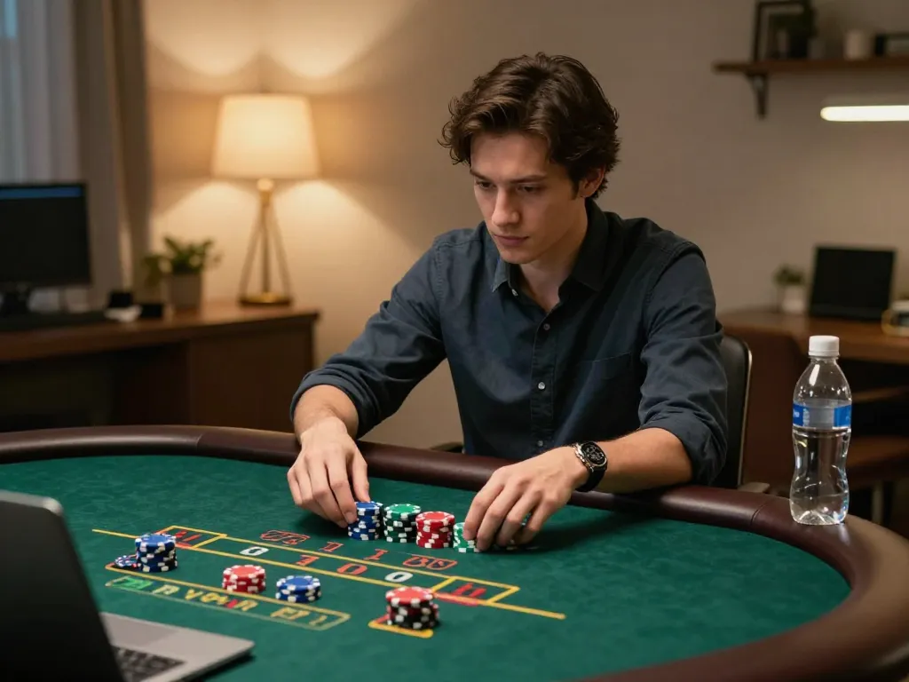 Bermain blackjack secara online di aman788, membuat taruhan strategis di lingkungan rumah yang nyaman.