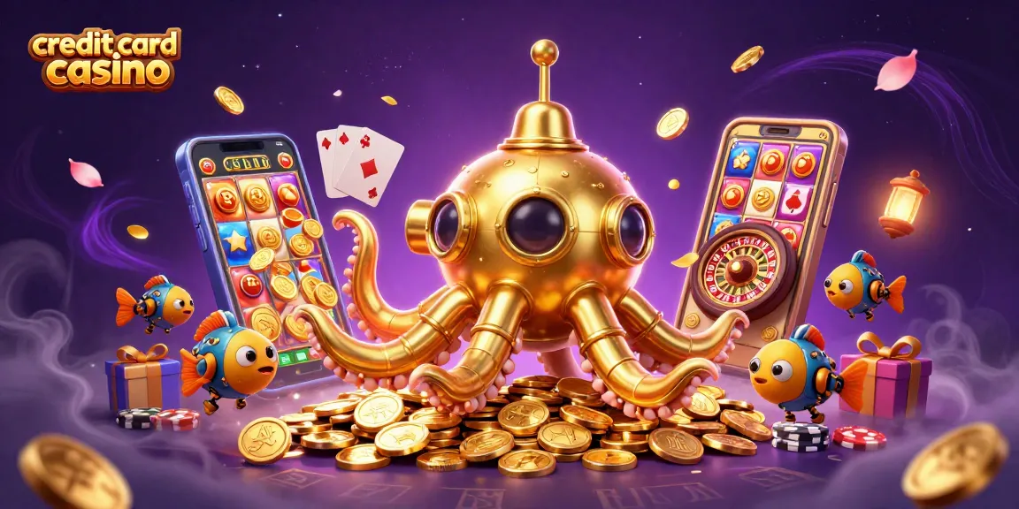 Experience top thrills at a credit card casino with vibrant slot games and exciting winnings!