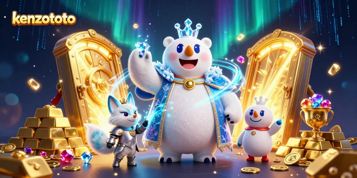 Kenzototo offers an engaging experience with 4D Macau lottery games amidst treasures and vibrant graphics.