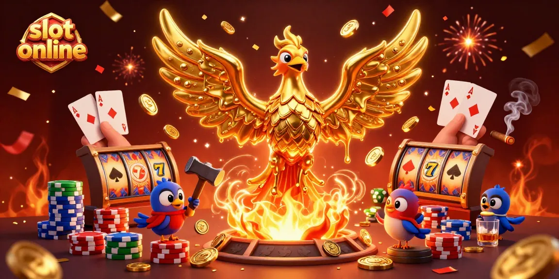 Menangkan jackpot besar di slot online sambil merayakan dengan kemenangan berlimpah dan elemen kasino yang menakjubkan.
