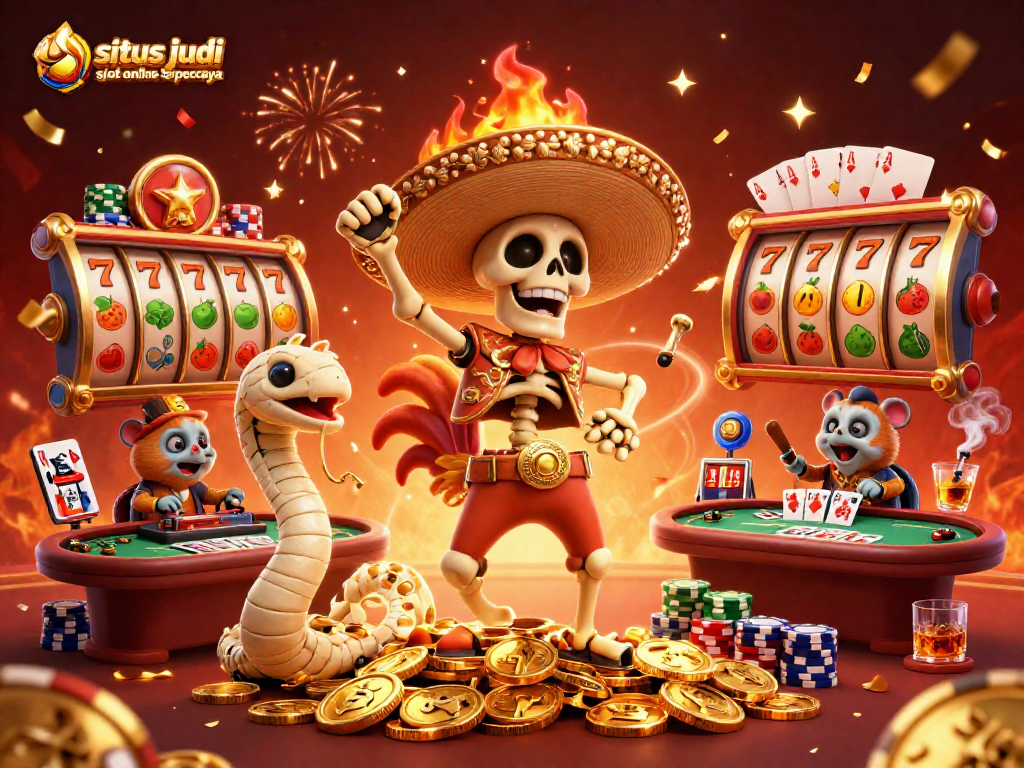 Berjudi di situs judi slot online terpercaya dengan slot, jackpot, dan momen kemenangan
