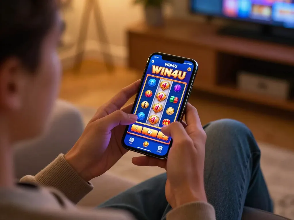 Engaging with win4u slot app to spin reels at home for exciting bonuses
