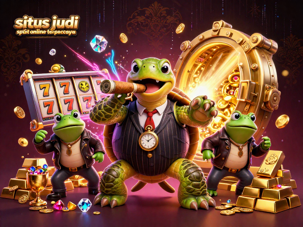 Experience thrilling excitement with situs judi slot online terpercaya featuring vibrant characters and dynamic game elements.