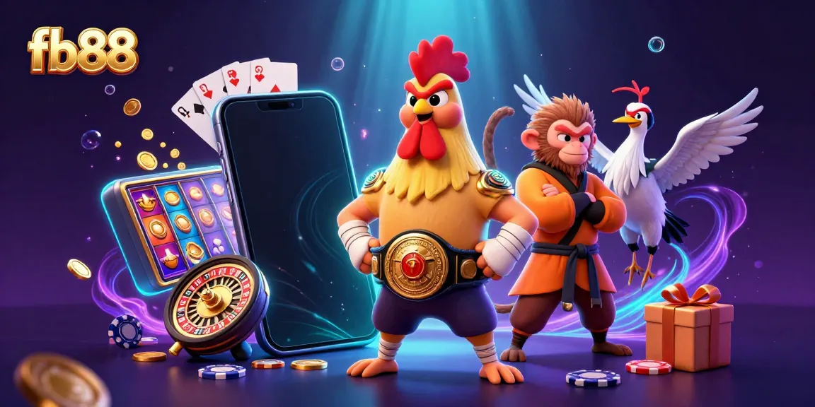 Experience thrilling slots and gameplay action with fb88 featuring vibrant game elements and dynamic characters.