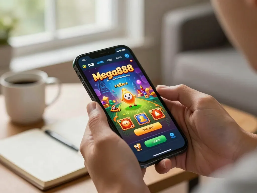 Get it here by playing Mega888 on your mobile device at home, enjoying seamless gameplay.