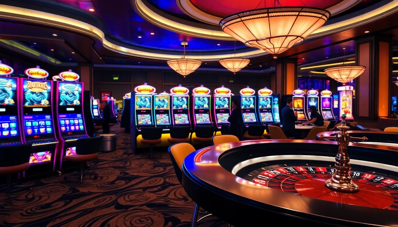 Experience thrilling gameplay at batman138 with vibrant slot machines and exciting casino tables.