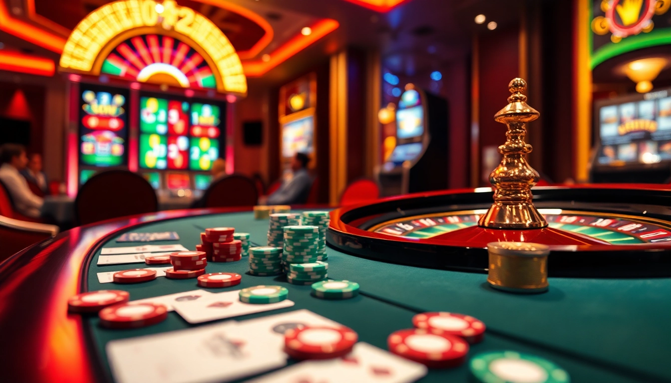 Experience the excitement of winning at 23 win with luxury casino gaming elements.